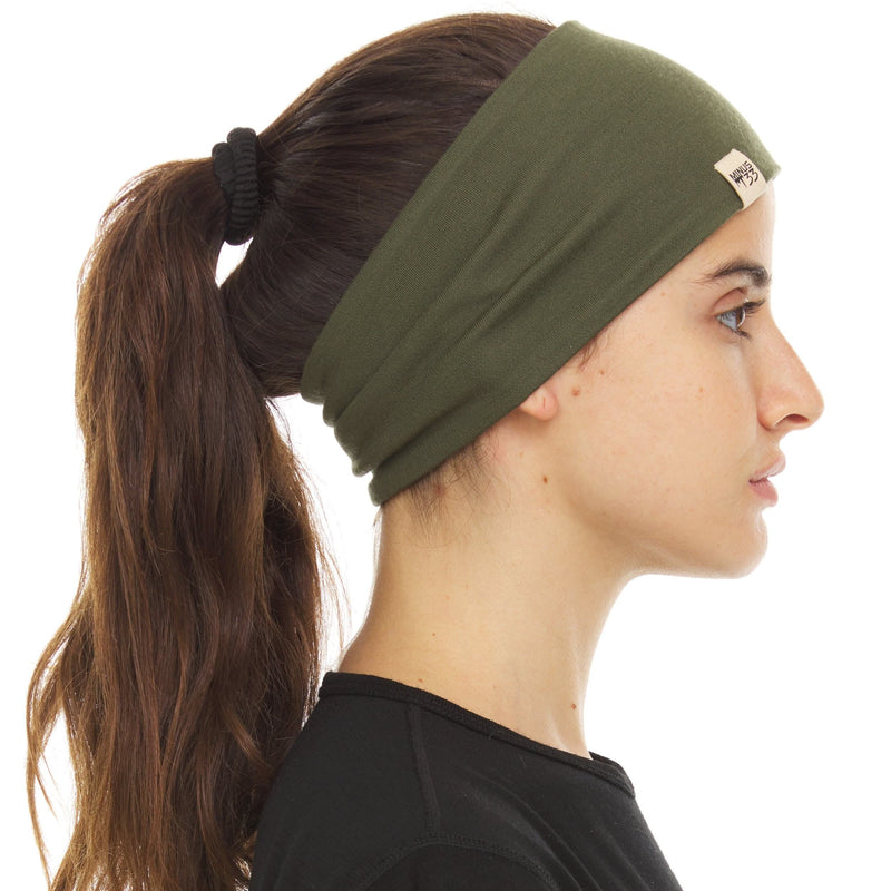 Load image into Gallery viewer, Midweight - Reversible Headband 100% Merino Wool
