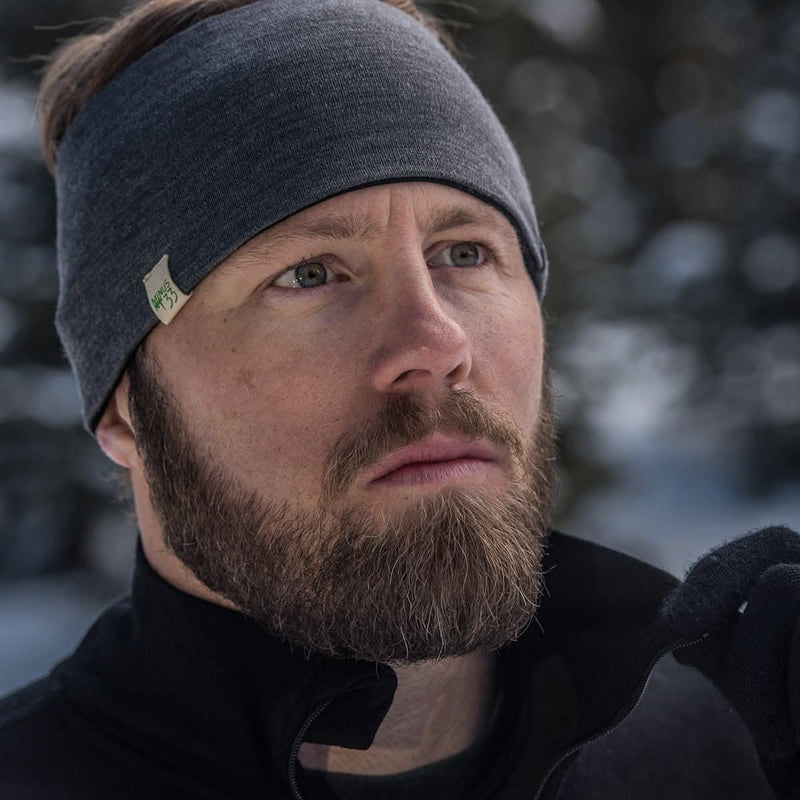 Load image into Gallery viewer, Midweight - Reversible Headband 100% Merino Wool
