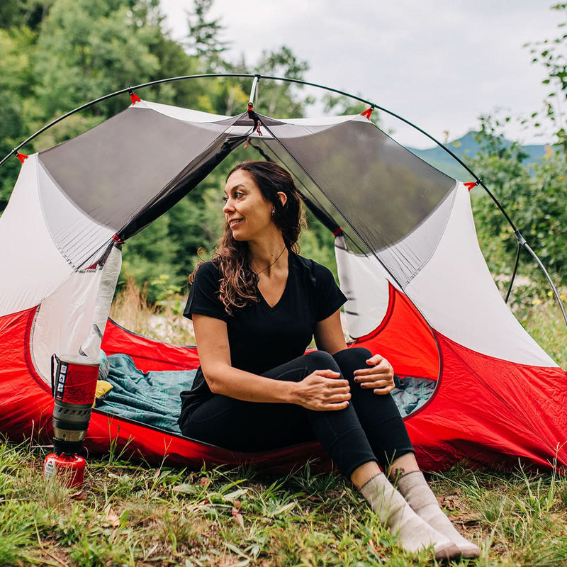 Load image into Gallery viewer, Microweight - Women&#39;s Wool V-Neck T-Shirt Woolverino
