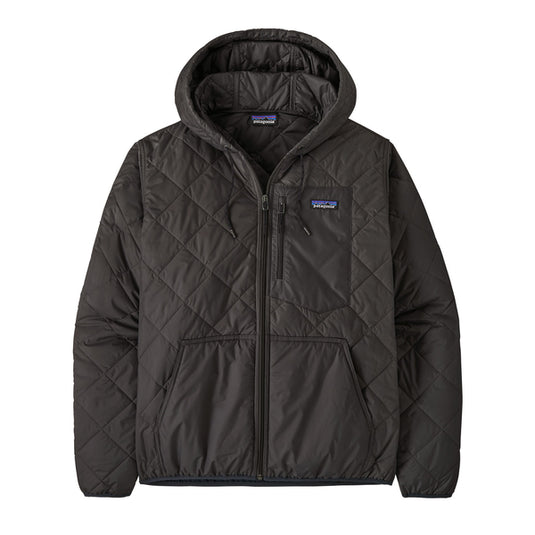 Men's Diamond Quilted Bomber Hoody