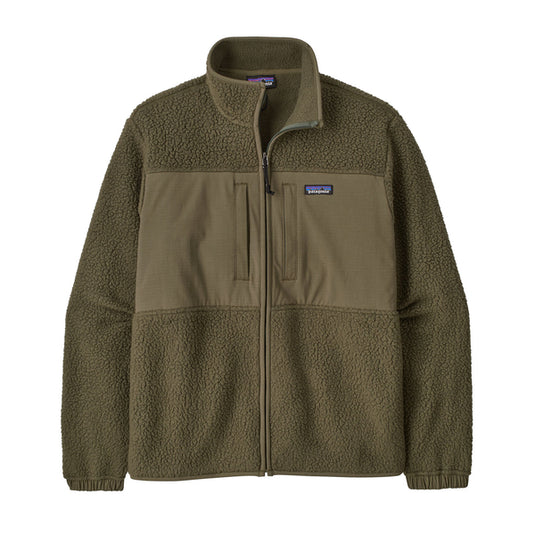 Men's Retro Pile Patch Jacket