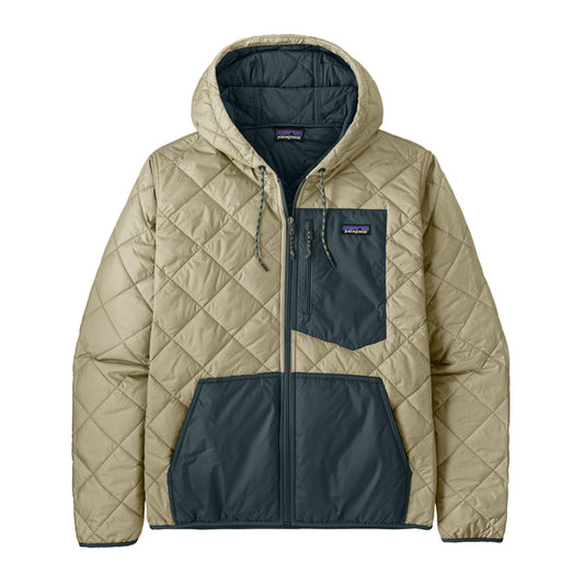 Men's Diamond Quilted Bomber Hoody