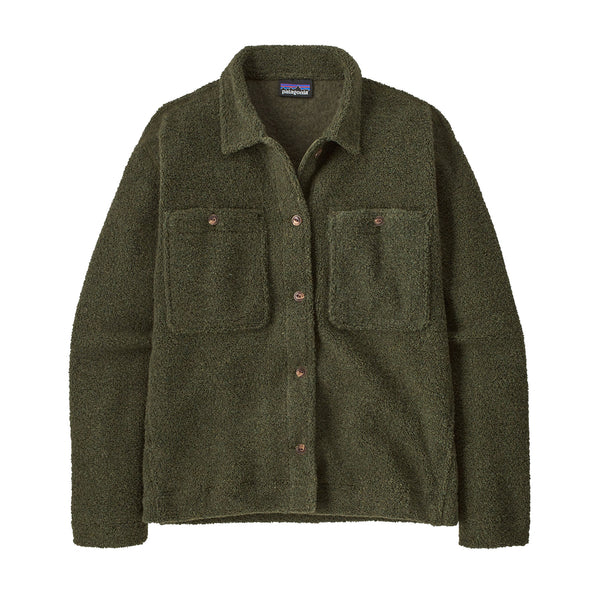 Load image into Gallery viewer, Women's Reclaimed Sweater Shirt Jacket
