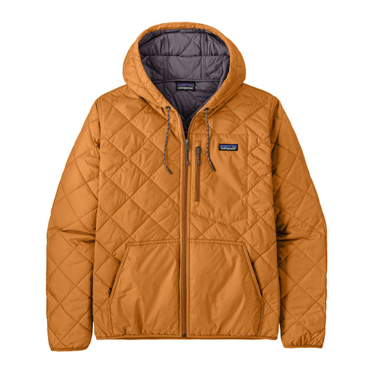 Men's Diamond Quilted Bomber Hoody