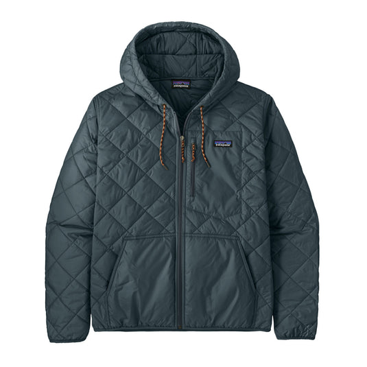 Men's Diamond Quilted Bomber Hoody