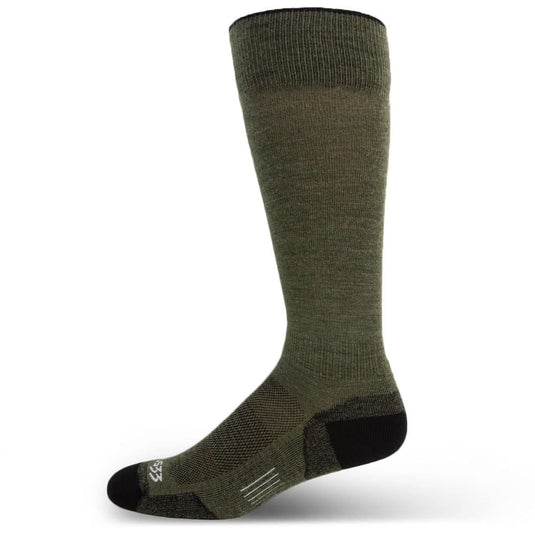 Microweight Cushion - Over the Calf Wool Socks Mountain Heritage