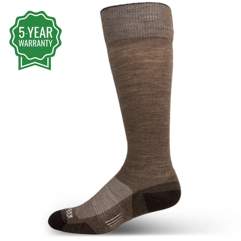 Load image into Gallery viewer, Microweight Cushion - Over the Calf Wool Socks Mountain Heritage
