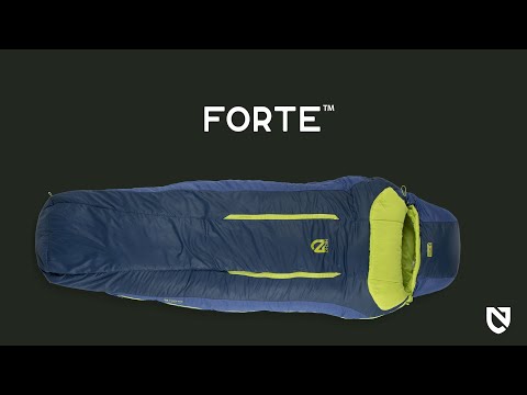 Load and play video in Gallery viewer, Forte Women&#39;s Synthetic Sleeping Bag
