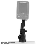 Lowrance Hook2 Fish Finder Mount with Track Mounted LockNLoad Mounting System