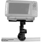Rectangular Fish Finder Mount with Track Mounted LockNLoad Mounting System