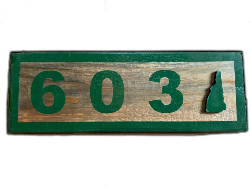 Load image into Gallery viewer, Wood Area Code Signs
