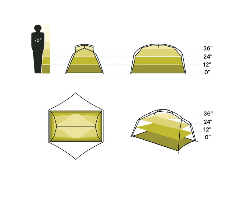 Load image into Gallery viewer, Aurora 2P Backpacking Tent &amp; Footprint
